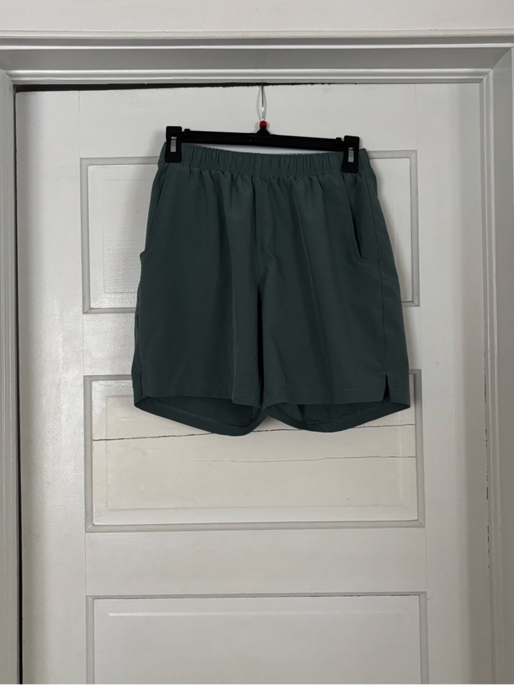Columbia Men's Green Swim Shorts with Elastic Waist